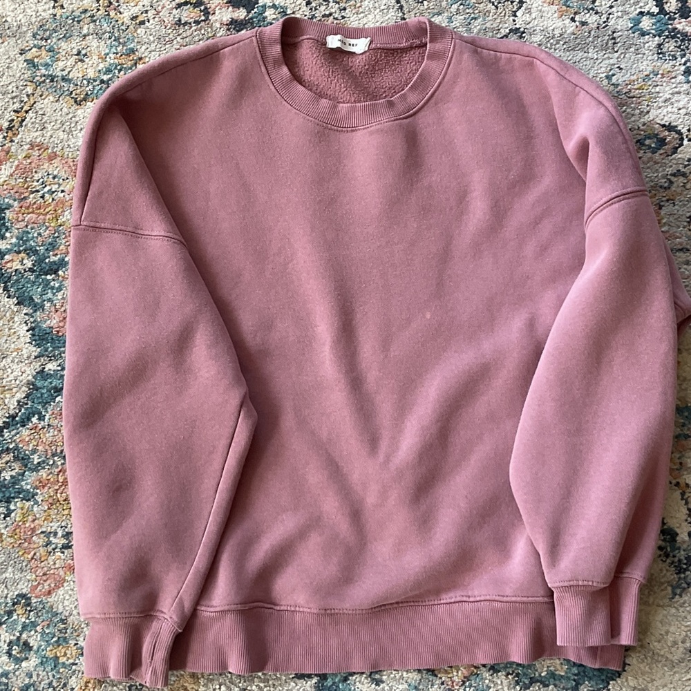 Mod Ref Men's Dusty Rose Crewneck Sweater